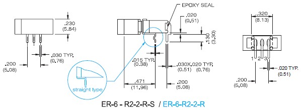 کلیدهای راکر ER-6
