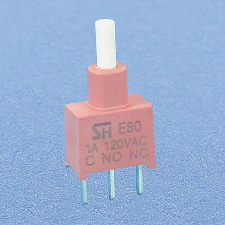 E80-P Sealed Snap-Acting Momentary Pushbutton Switches