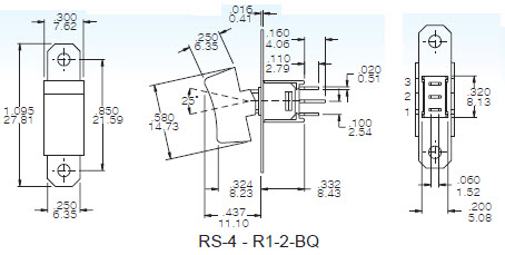 ロッカースイッチ RS-4