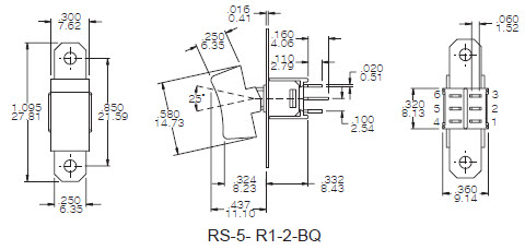 سوئیچ های راکر RS-5