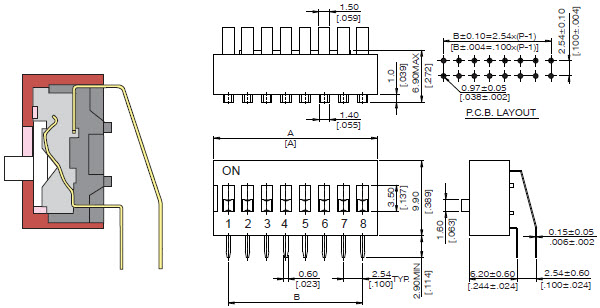 Dip Switches DA