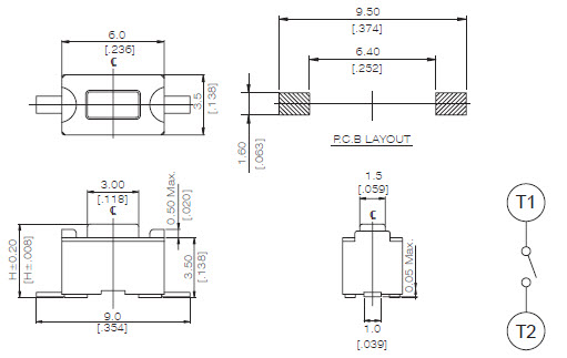 Tact Switches ELTSL-3