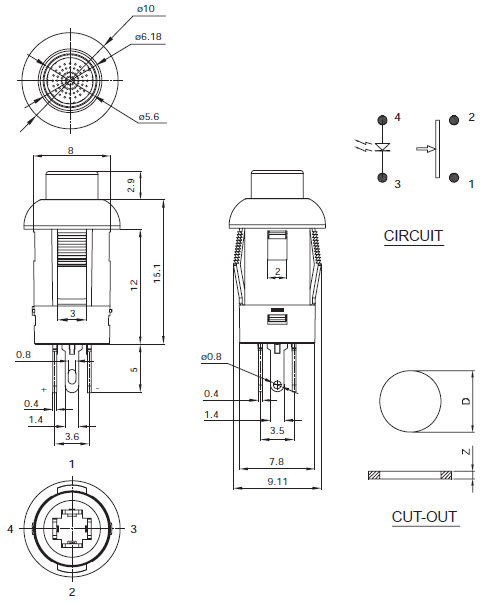 Pushbutton Switches EPS11