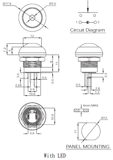 Pushbutton Switches EPS12