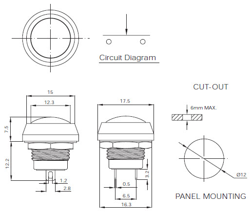 Pushbutton Switches EPS13