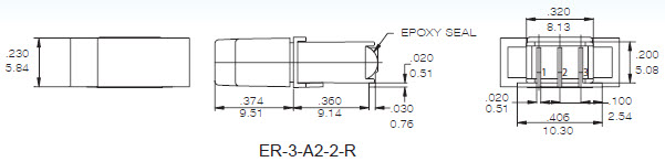 Interrupteurs à bascule ER-3