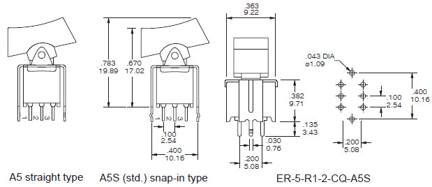 Rocker Switches ER-5-A5