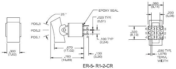 Interrupteurs à bascule ER-5