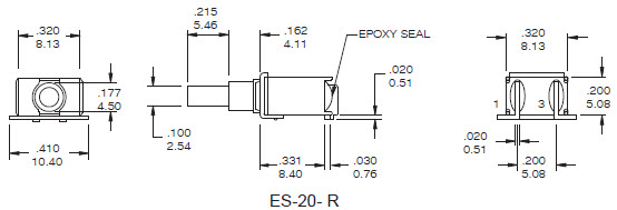 プッシュボタンスイッチ ES-20