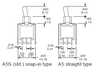 کلیدهای تعویض ES-4-A5