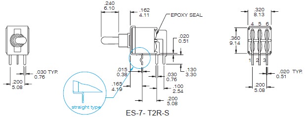 Interruptores basculantes ES-7