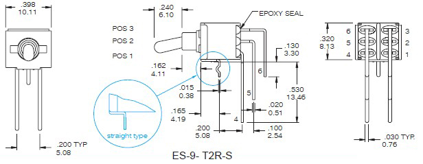 トグルスイッチ ES-9