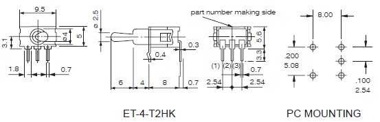 Kippschalter ET-4-H