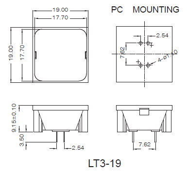 Tastenschalter LT3-19