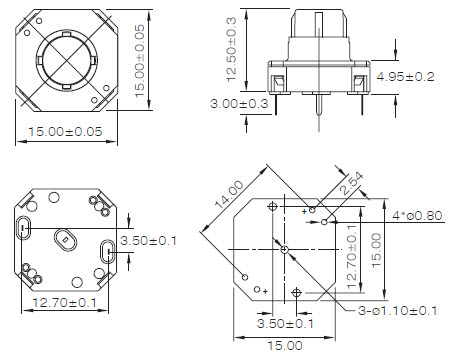 Interruptores de llave LT4-15-2