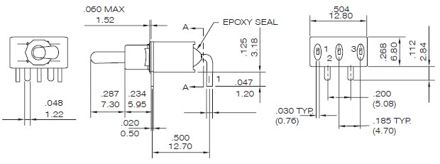 Toggle Switches NE8019