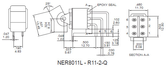 ロッカースイッチ NER8011L