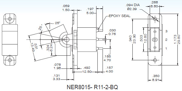 Rocker Switches NER8015