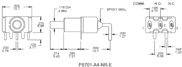 Pushbutton Switches P8701-A4