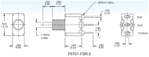 Pushbutton Switches P8701