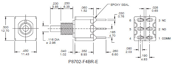 Drucktastenschalter P8702