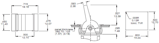 ロッカースイッチ R8015-P24