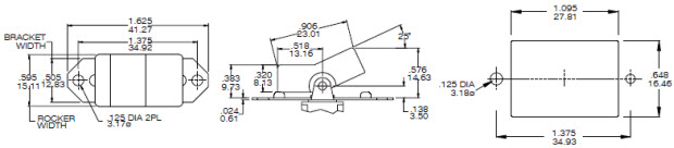 Interruttori a levetta R8015-R15