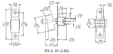 Interrupteurs à bascule RS-5