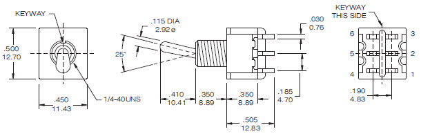 Toggle Switches T8011