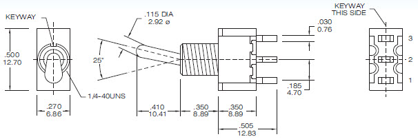 Toggle Switches T8013