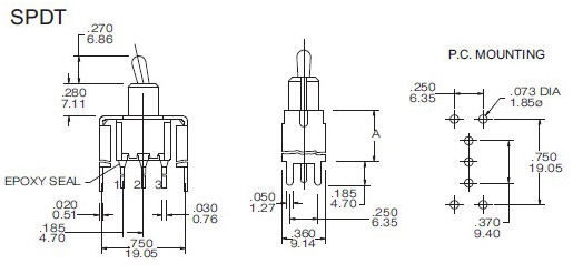 Kippschalter T8013-S35