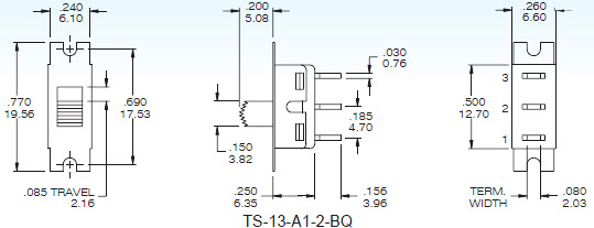 Slide Switches TS-13