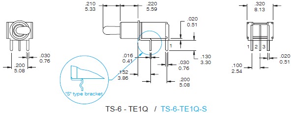 Kippschalter TS-6