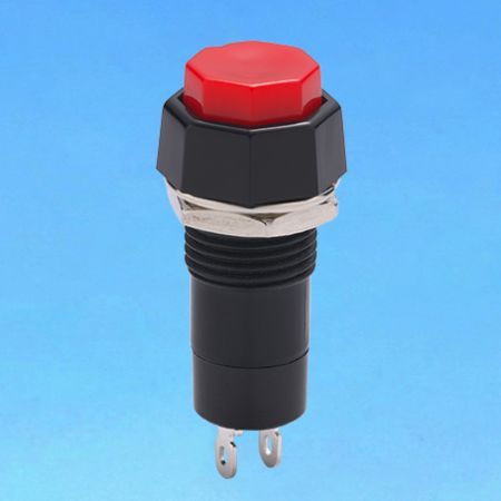 Pushbutton Switch with octagon cap - Pushbutton Switches (R18-24A/R18-24B)