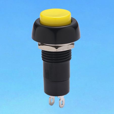 Pushbutton Switch with round cap - Pushbutton Switches (R18-25A/R18-25B/R18-25C)