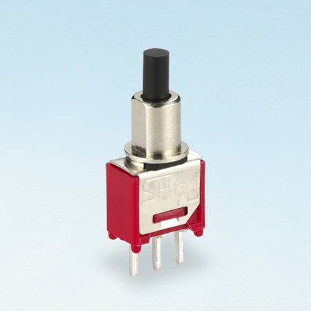 Lock Push button Switch PC thru-hole - Pushbutton Switches (TL-22)
